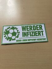 Werder aufnäher fan gebraucht kaufen  Allenfeld, Boos, Hargesheim