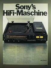 Usado, Sony 1979 HiFi-Music-Center HMK-80 B anuncio - en alemán segunda mano  Embacar hacia Argentina
