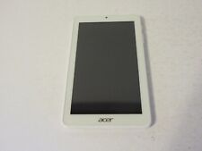 ACER WHITE 7" TABLET 2018 MODEL LOCKED UP SOLD AS IS ANDROID for sale  Shipping to South Africa