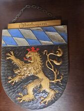 Wappen berbayern holz gebraucht kaufen  Strehlen