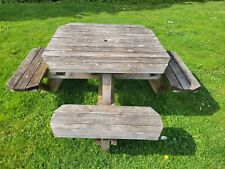Used wooden picnic for sale  ST. IVES