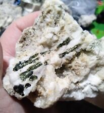 Green tourmaline calcite for sale  Livermore Falls