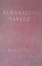 Almanacco navale 1940 usato  Dongo