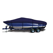 Used, 15 ft Trailerable Heavy duty Fishing whaler style tri hull deck Boat Cover for sale  Shipping to South Africa