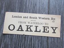 Waterloo oakley swr for sale  LEEDS