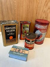 Vintage tins pantry for sale  Chicago