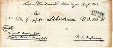 Austria Galicia Polonia 1837 Carta Doblada con TARNOW AZUL/VERDE / 23 JU. segunda mano  Embacar hacia Mexico