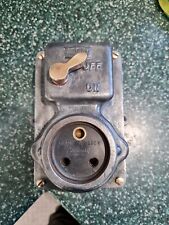 Vintage industrial switch for sale  TILLICOULTRY