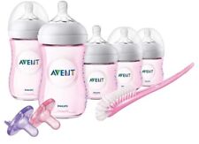 Philips Avent Natural Baby Bottle Pink Gift Set, SCD206/11 OPEN BOX NEW, used for sale  Shipping to South Africa