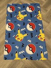 Pokémon fleece blanket for sale  LANCING