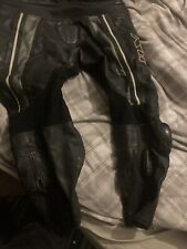 Motorcycle leather trousers for sale  FLINT