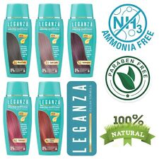 Brukt, Leganza Hair Conditioner Coloring Full Range Colour Organic Natural Dye 150ml til salgs  Frakt til Norway