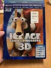 Ice Age: Dawn of the Dinosaurs 3D [Blu-ray 3D, Blu-ray, DVD com Capa! comprar usado  Enviando para Brazil