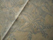 Vintage Printed Linen Tablecloth - Embroidery Project , used for sale  PLYMOUTH