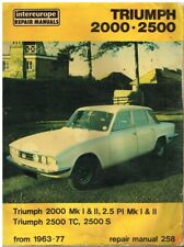 Triumph 2000 2500 for sale  ALFRETON