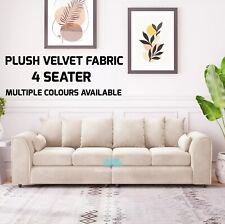 Plush fabric seater for sale  BIRMINGHAM