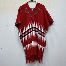 Poncho red blue for sale  Mission Viejo