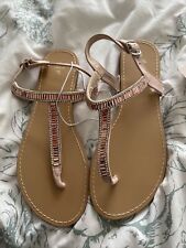 Ladies flat sandals for sale  BRISTOL