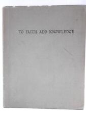 Faith add knowledge for sale  UK