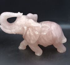 Pink gemstone elephant for sale  Shipping to Ireland