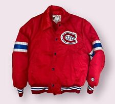 Vintage Montreal Canadiens NHL Shain Varsity Satin Jacket na sprzedaż  PL