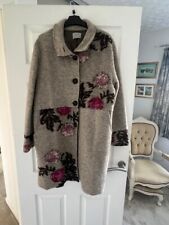 Grey wool coat for sale  BEXHILL-ON-SEA