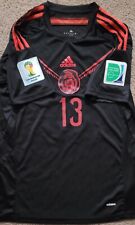 Usado, Camiseta deportiva del portero Adizero Guillermo Ochoa México 2014 Copa Mundial Brasil talla mediana segunda mano  Embacar hacia Mexico