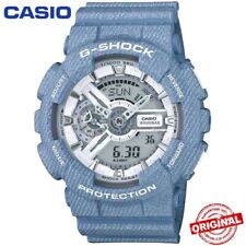 Relógio elegante masculino/menino G-Shock denim azul GA-110 série denim 2024 comprar usado  Enviando para Brazil