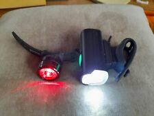 Used, Blitzu Gator 450 lumen usb front light & led rear light with flashing mode. for sale  Shipping to South Africa