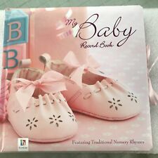 LIVRO de registro de bebê álbum fotos lembranças marcos lembrança chá de bebê presente menina comprar usado  Enviando para Brazil