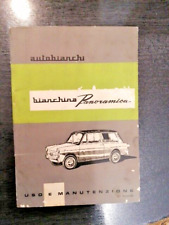 libretto uso manutenzione autobianchi bianchina usato  Parma