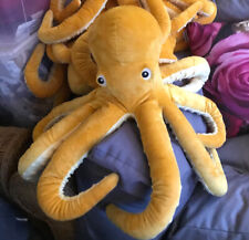 IKEA fabric toy, octopus/yellow, 50 cm stuffed animal stuffed animals octopus blavingad * till salu  Toimitus osoitteeseen Sweden