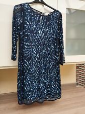 Monsoon navy sequin for sale  SIDCUP