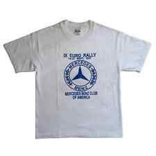 Camiseta Vintage Anos 90 Mercedez Benz Club of America IX Euro Rally 1997 Motorsport comprar usado  Enviando para Brazil