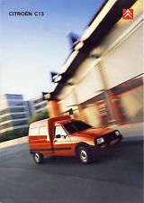 Citroen C15 04 / 2005 catalogue brochure English UK Edtion na sprzedaż  PL