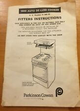 Parkinson cowan 1900 for sale  MANCHESTER