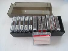 Radio Shack Case W/ MC60 Cassette Tapes 5 Sony 7 Realistic  for sale  Shipping to South Africa