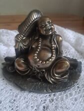 Laughing buddha sculpture for sale  BURY