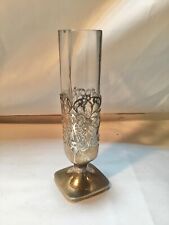 silver overlay vase for sale  Rumson