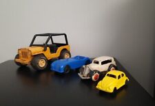 Lote de 4 carros de brinquedo antigos/antigos!! Jeep Tonka, carro Tootsie, sem marca  comprar usado  Enviando para Brazil