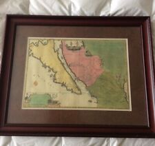 California map framed for sale  Pasadena