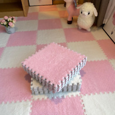 Usado, Alfombra de peluche suave para bebé de espuma de EVA alfombra de piso entrelazada para niños  segunda mano  Embacar hacia Argentina