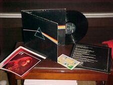 Pink Floyd "Dark Side Of The Moon" LP 1973 Stereo Harvest 1 pôster 1 adesivo comprar usado  Enviando para Brazil