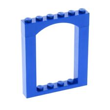 Usato, 1x Lego Cancello Arco Pietra 1x6x6 Blu Porta Arco Finestra Telaio Set 6464 30257 usato  Spedire a Italy
