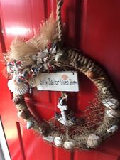 Wreath nautical rope for sale  Bellmore