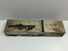 VTG. Varney 3/16 Scale Elco Super Detailed PT Motor Torpedo Boat Wood Kit 1944 for sale  Shipping to South Africa