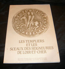Templiers sceaux seigneuries d'occasion  Douarnenez