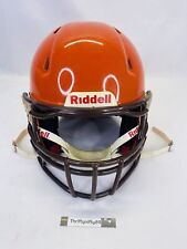 Capacete de futebol Riddell Speed laranja adulto grande 2013- Recertificado 2019 comprar usado  Enviando para Brazil