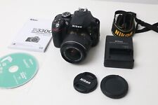 Câmera Digital SLR Nikon D D3300 24.2MP com Lente 18-55mm AF-S 1:3.5-5.6 G II comprar usado  Enviando para Brazil