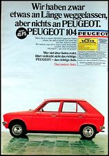 Peugeot 104 riginale gebraucht kaufen  Vechta